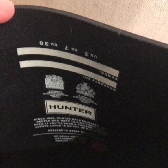 Black Hunter Rain Boots - Picture 6 of 6